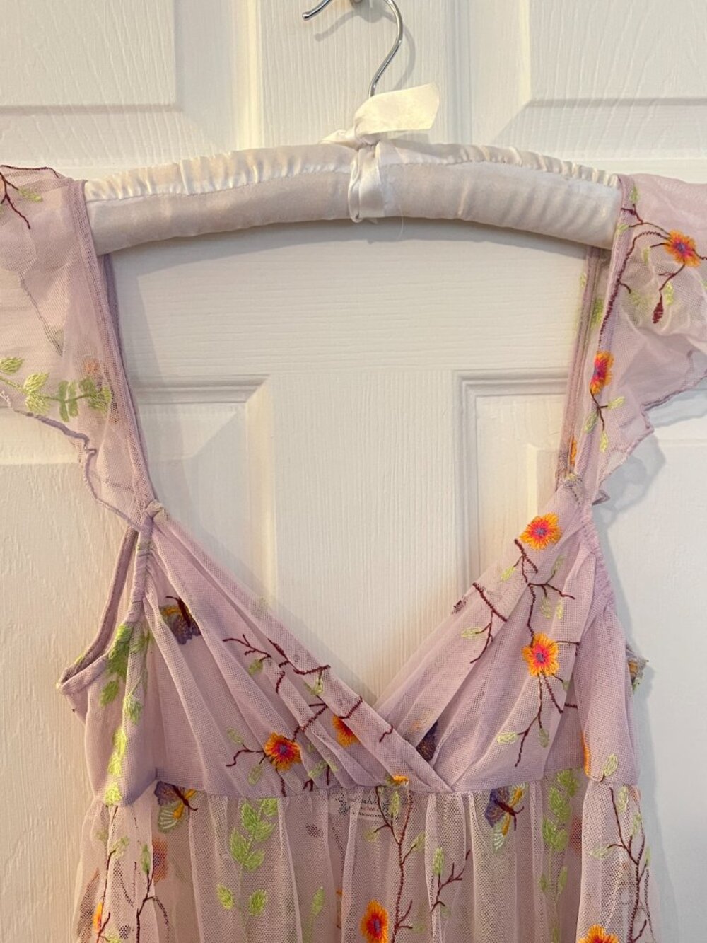 Free People Daphne Embroidered Slip - XS - Picture 3 of 7